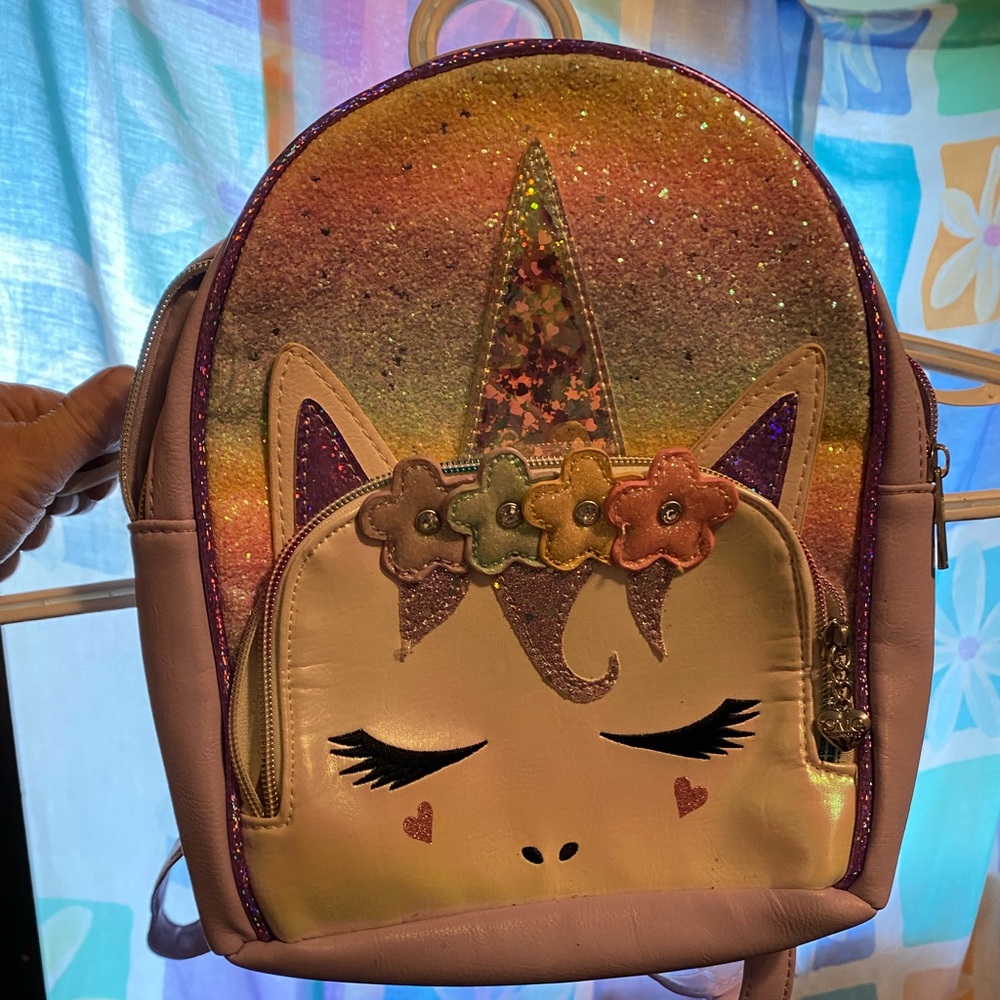 Cute small kids unicorn bag